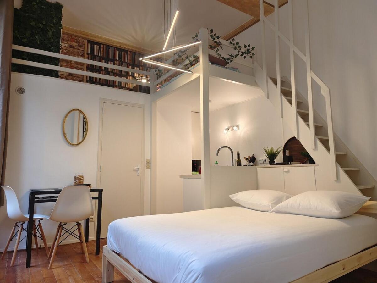 Studio Lumineux Et Fleuri Idealement Situe Apartment Caen Exterior foto